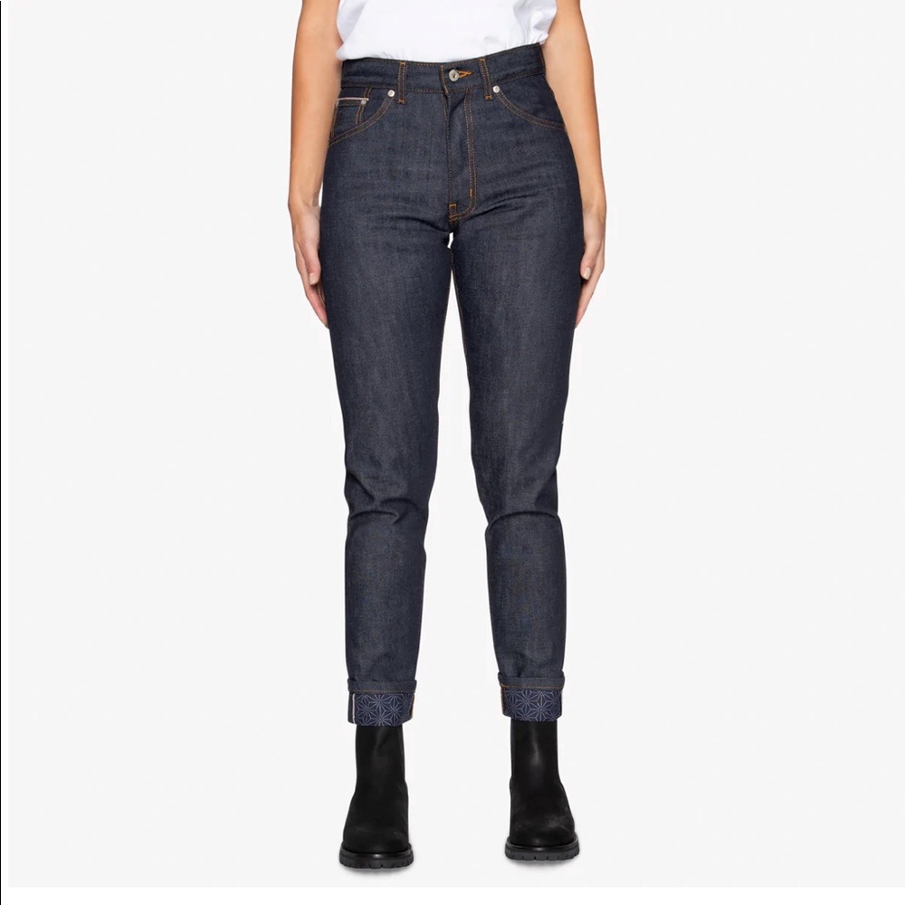 Naked & Famous “Max” - Asanoha Print